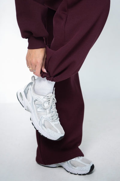 Laisvalaikio kelnės BALANCE | Bordo