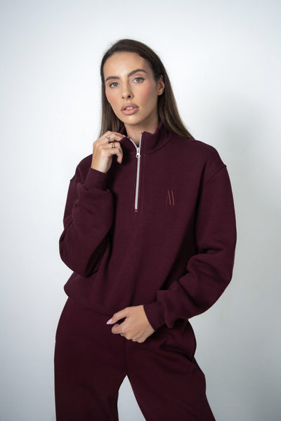 Džemperis BALANCE | Bordo