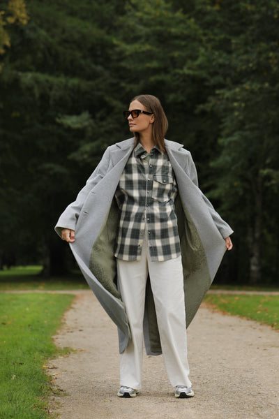 Vilnos Paltas 'INDEPENDENCE' | Pilka