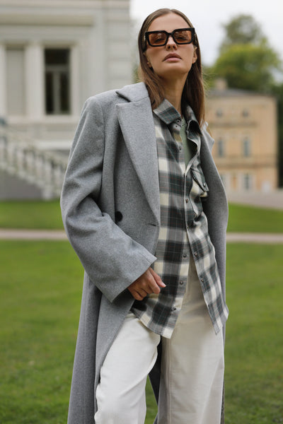 Vilnos Paltas 'INDEPENDENCE' | Pilka