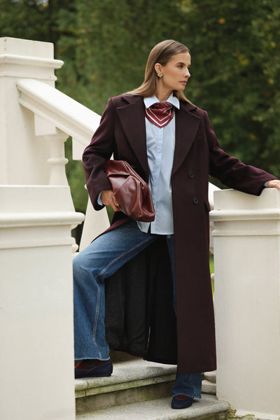 Clutch „ESSENCE“ rankinė | BURGUNDY