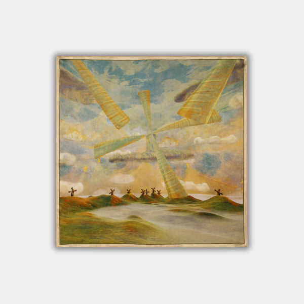 PASAULIŲ SUTVĖRIMAS x donum. Malūnai l 53 x 53 cm
