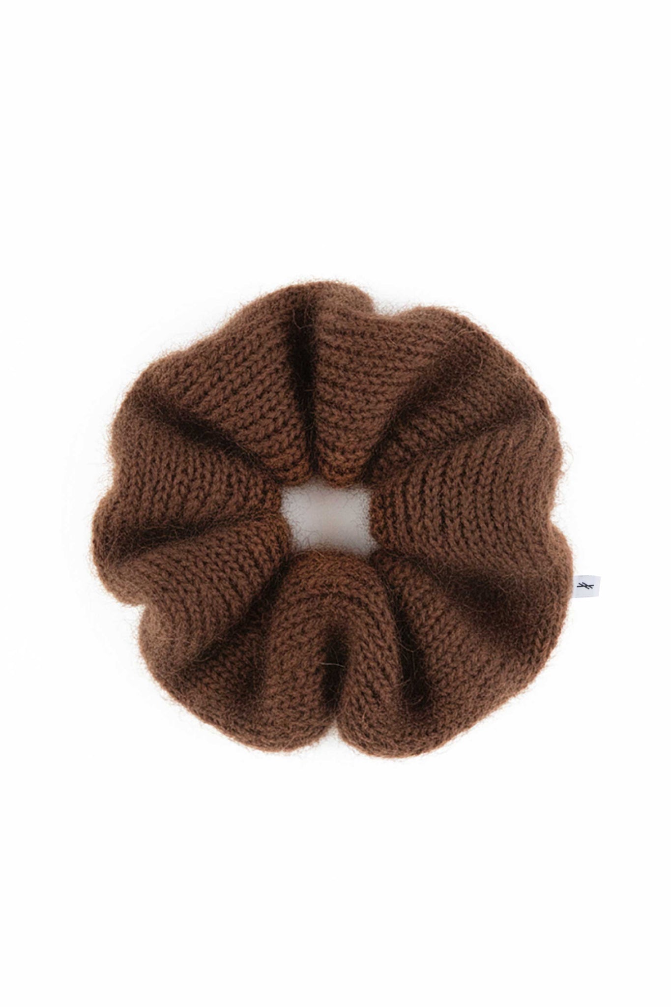 Melody moheros plaukų gumelė šokoladas