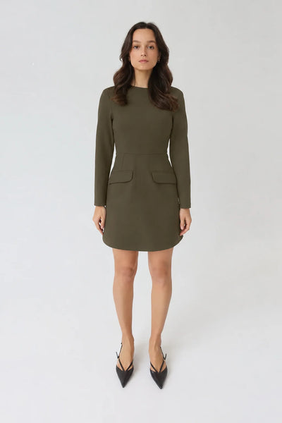 Khaki suknelė Franca