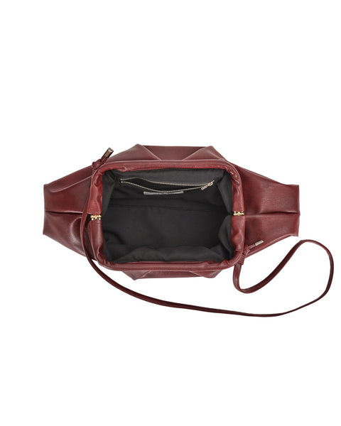 Clutch „ESSENCE“ rankinė | BURGUNDY