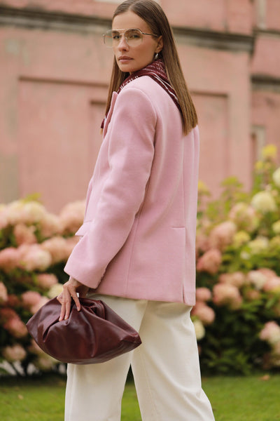 Clutch „ESSENCE“ rankinė | BURGUNDY