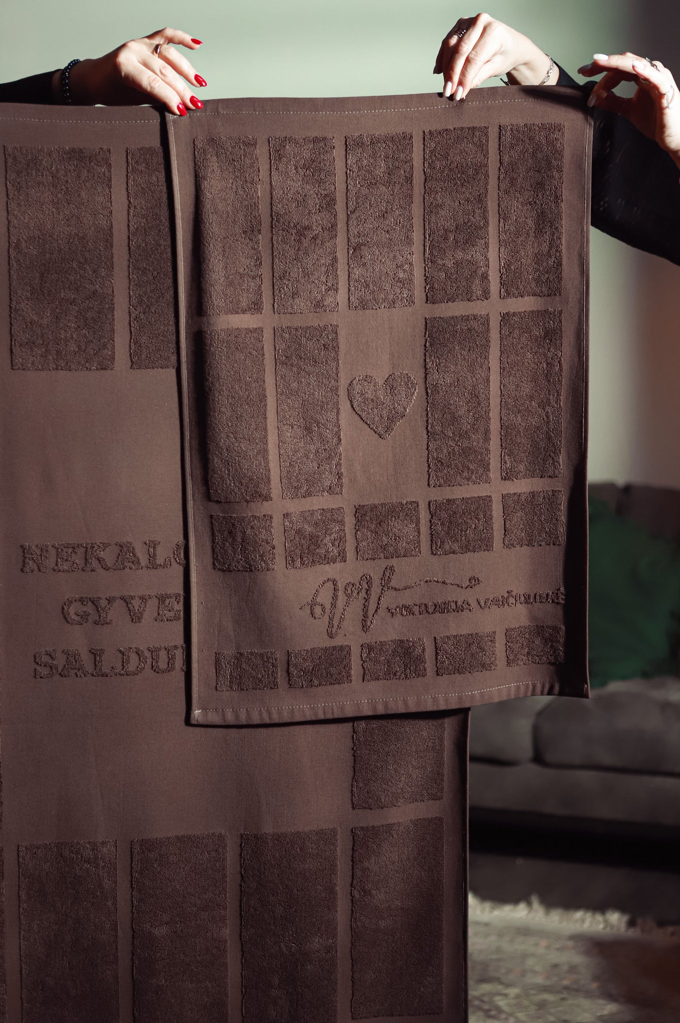 „Nekaloringi gyvenimo saldumynai“ rankšluosčių komplektas