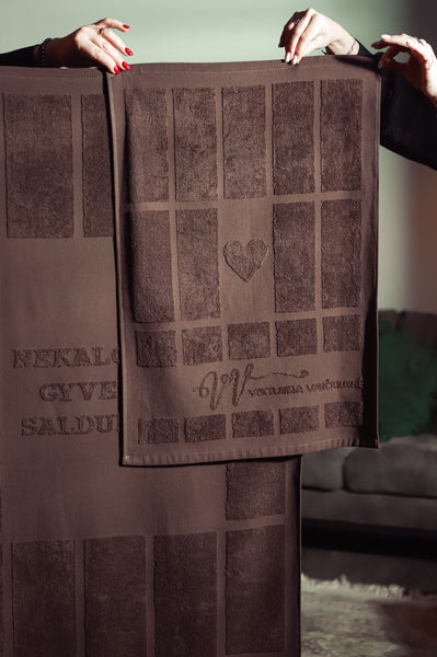 „Nekaloringi gyvenimo saldumynai“ rankšluosčių komplektas