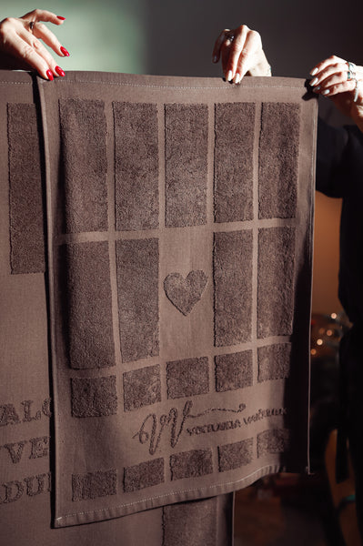 „Nekaloringi gyvenimo saldumynai“ rankšluosčių komplektas