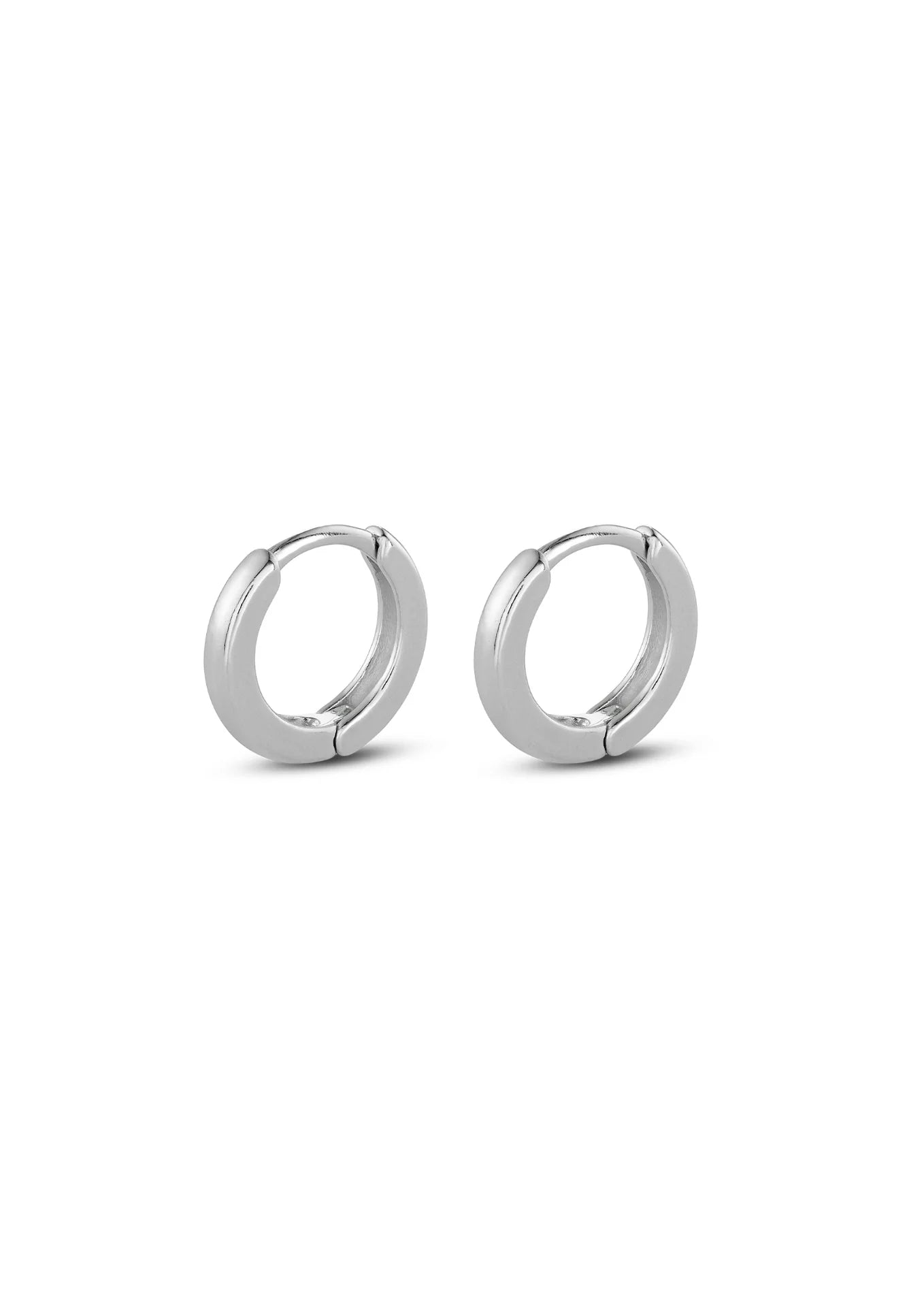 Mini hoops silver auskarai