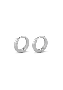 Mini hoops silver auskarai
