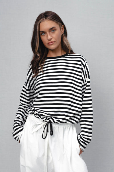 Nell1 sweater stripes palaidinė