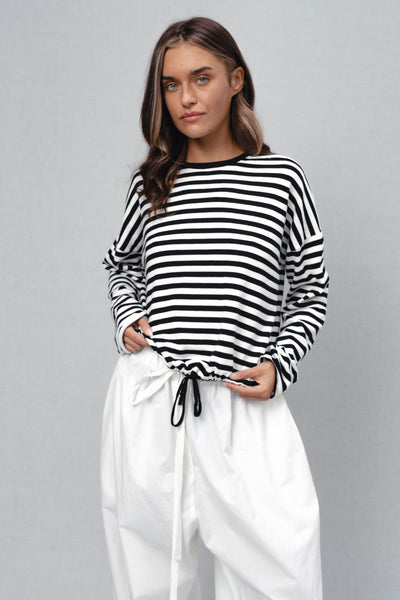 Nell1 sweater stripes palaidinė