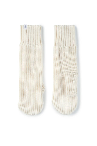 Nonna 100% merino pirštinės balta