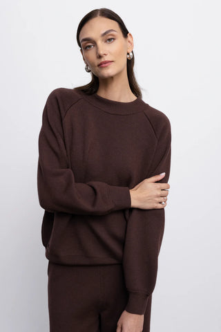 'PAULINE' brown megztinis