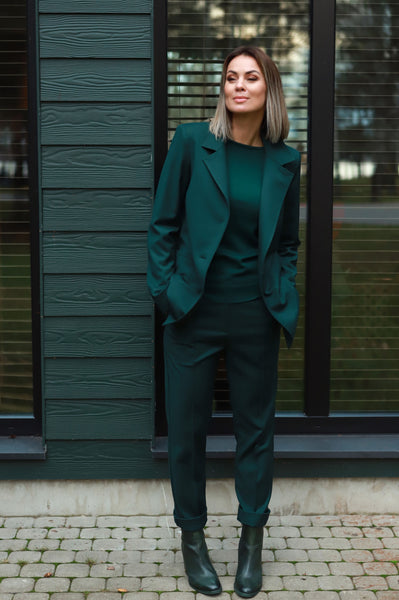 „Pipirmetė“ merino vilnos megztukas