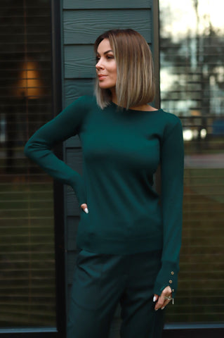 „Pipirmetė“ merino vilnos megztukas