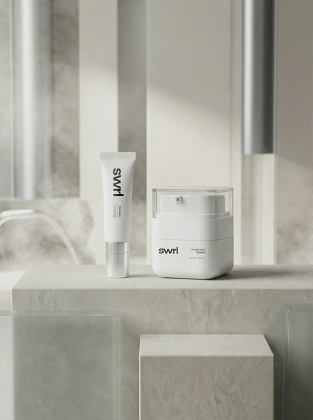 Paakių kremas ir Drėkinamasis makiažo pagrindas