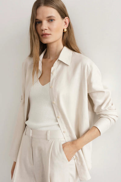 ROSE ivory marškiniai
