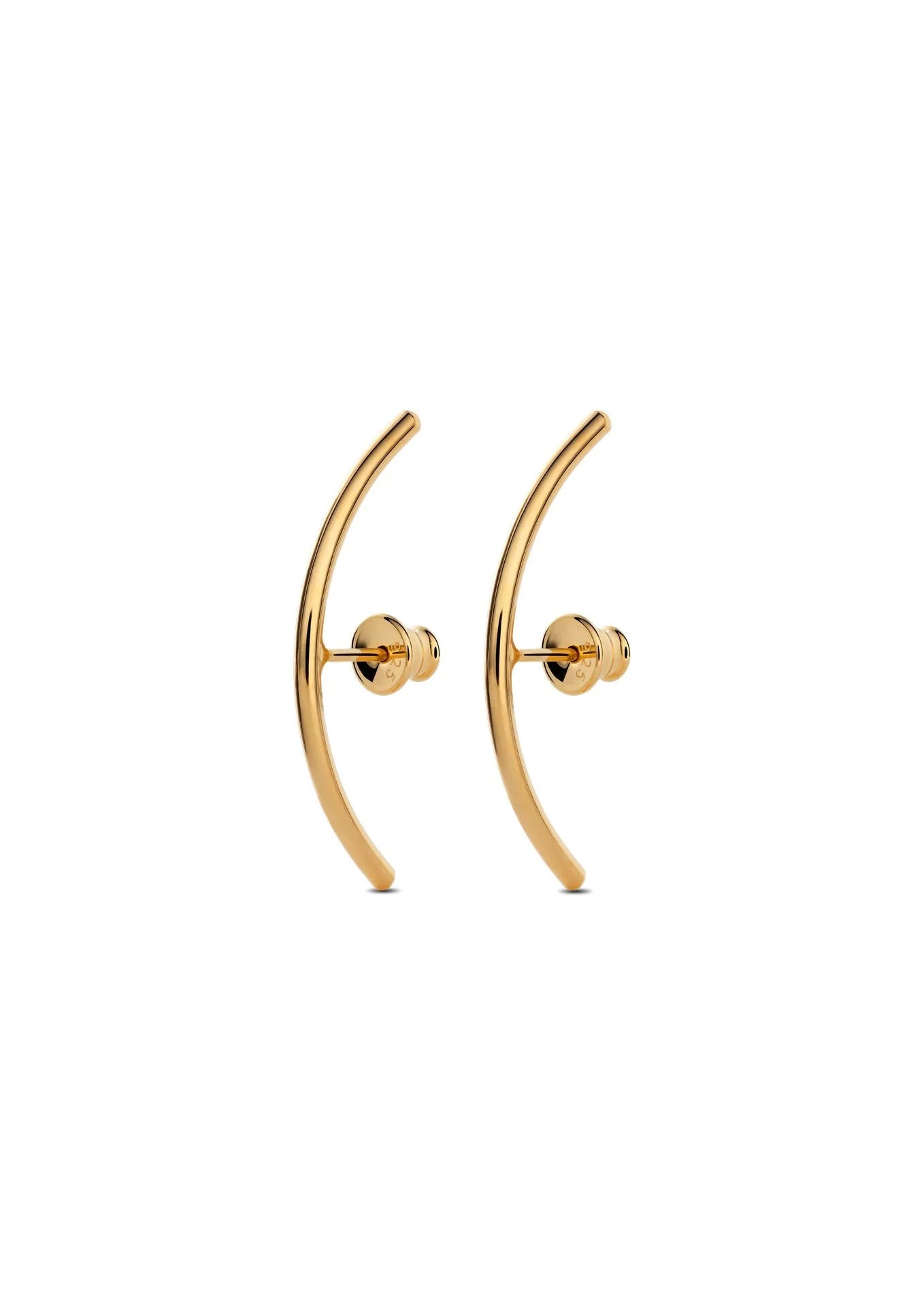 Radius gold auskarai