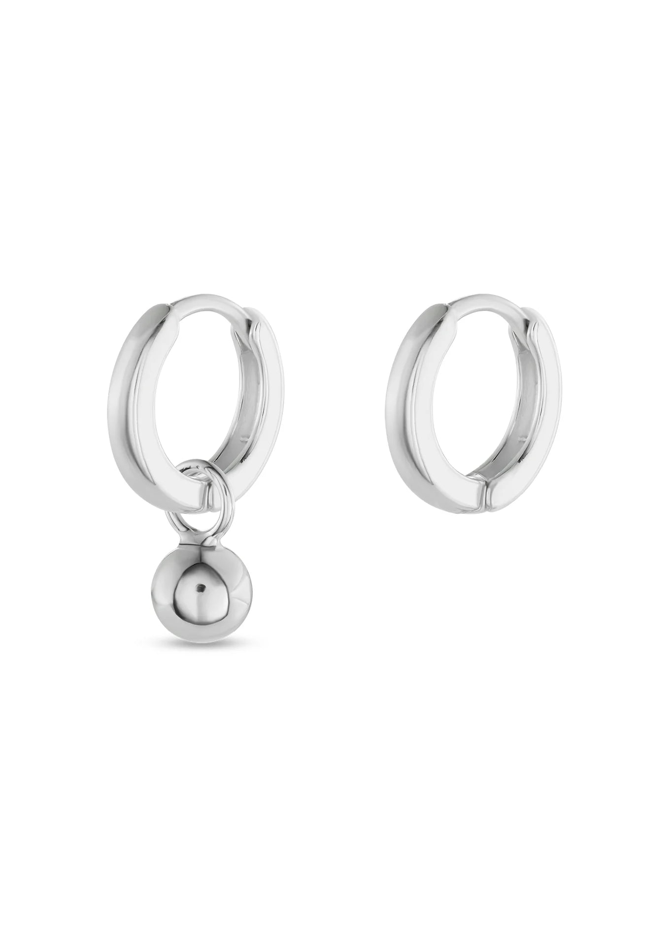 Rio bubble silver auskarai