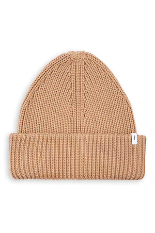 Rotondo 100% merino kepurė smėlis