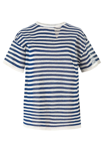 Energia 100% lino marškinėliai mėlyna *UNISEX*