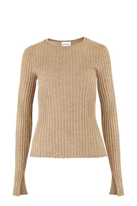 Brera 100% merino palaidinė smėlis