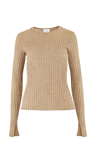 Brera 100% merino palaidinė smėlis