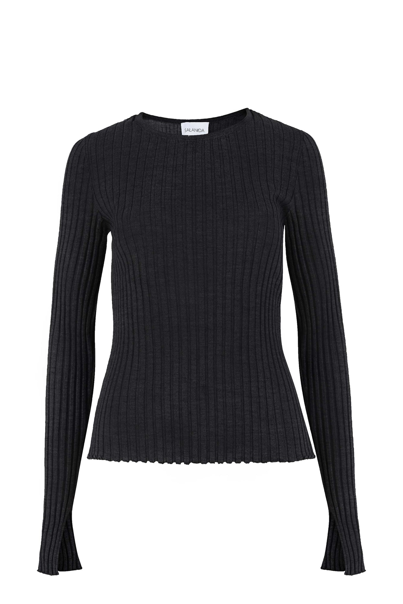Brera 100% merino palaidinė juoda
