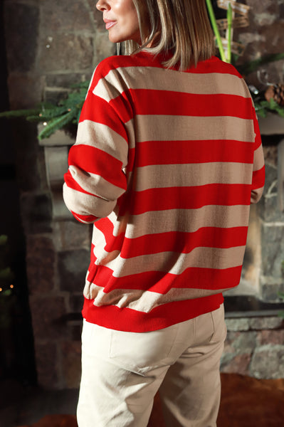 „Sausainis ir spanguolė“ merino megztukas