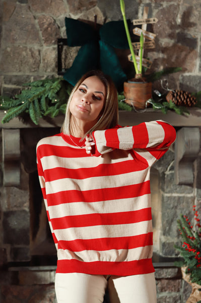 „Sausainis ir spanguolė“ merino megztukas