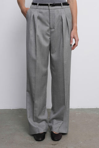 ‘SOPHIE’ light grey kelnės