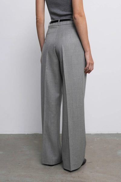 ‘SOPHIE’ light grey kelnės