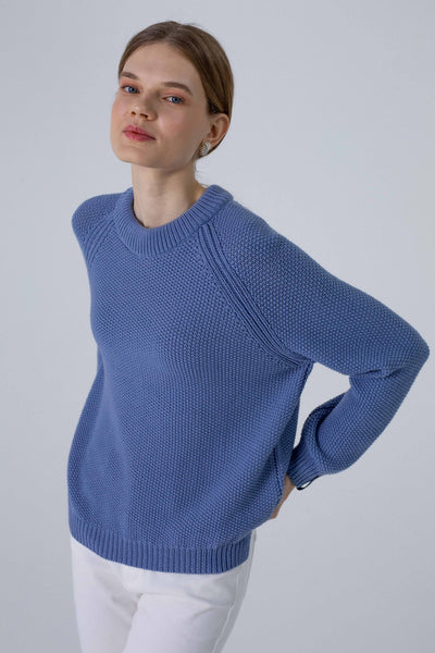 ‘SUZY’ light blue megztinis