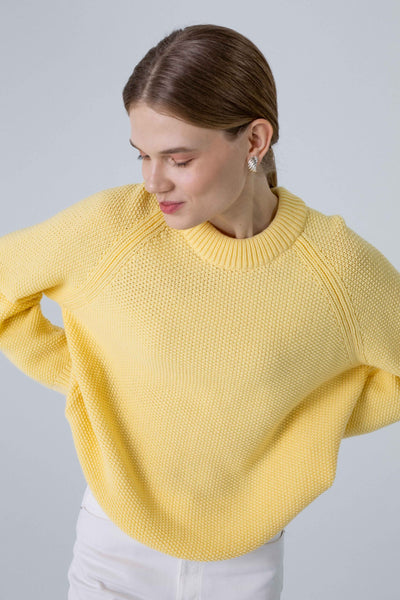 ‘SUZY’ yellow megztinis