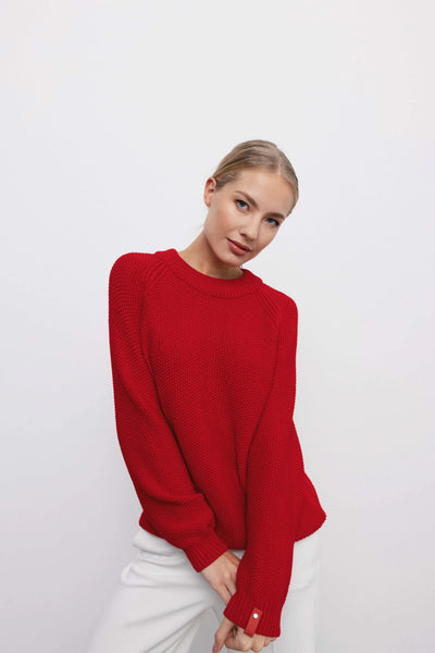 ‘SUZY’ red megztinis