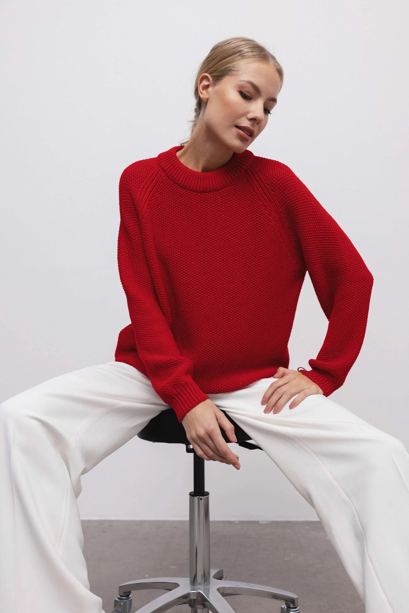 ‘SUZY’ red megztinis