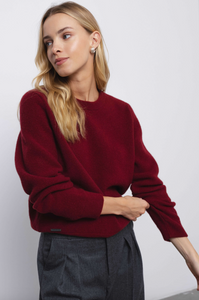 ‘MICHELLE’ burgundy megztinis