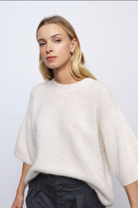 ‘DANIELLE’ milk white palaidinė