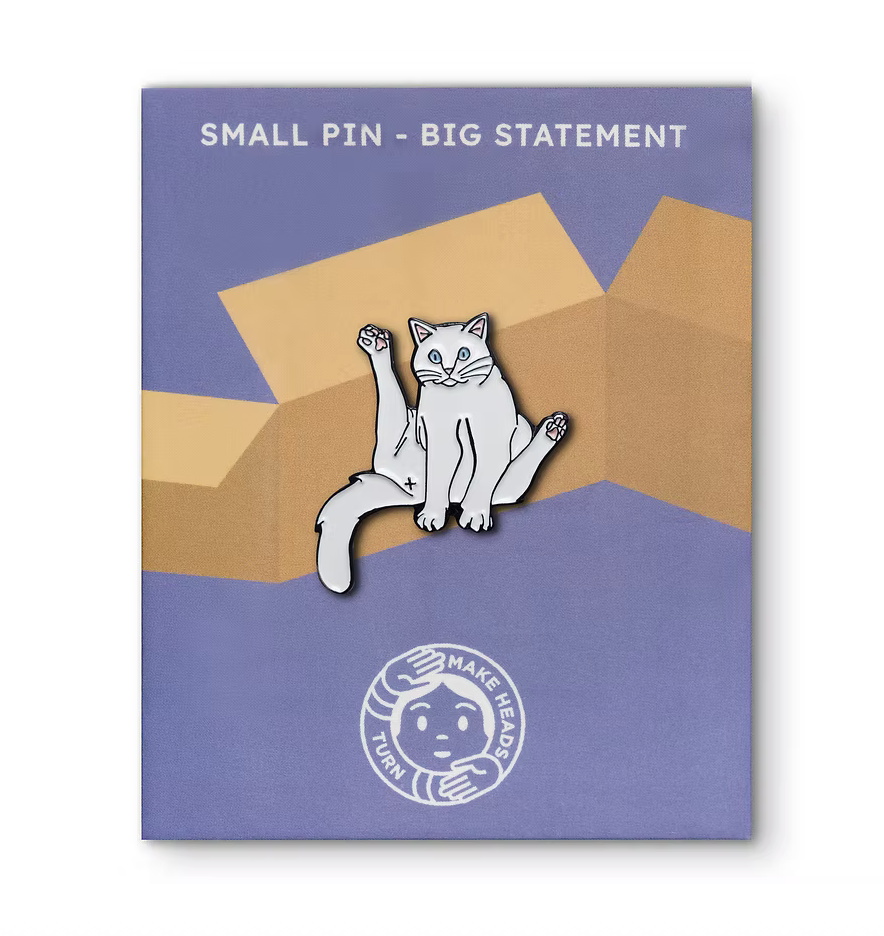 "SITTING CAT" ženkliukas