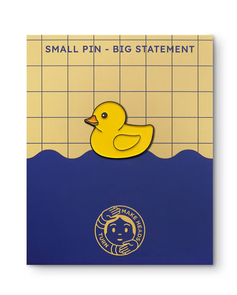 "YELLOW RUBBER DUCK" ženkliukas