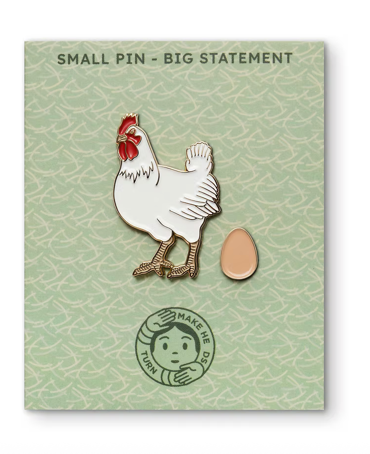 "CHICKEN & EGG" ženkliukas