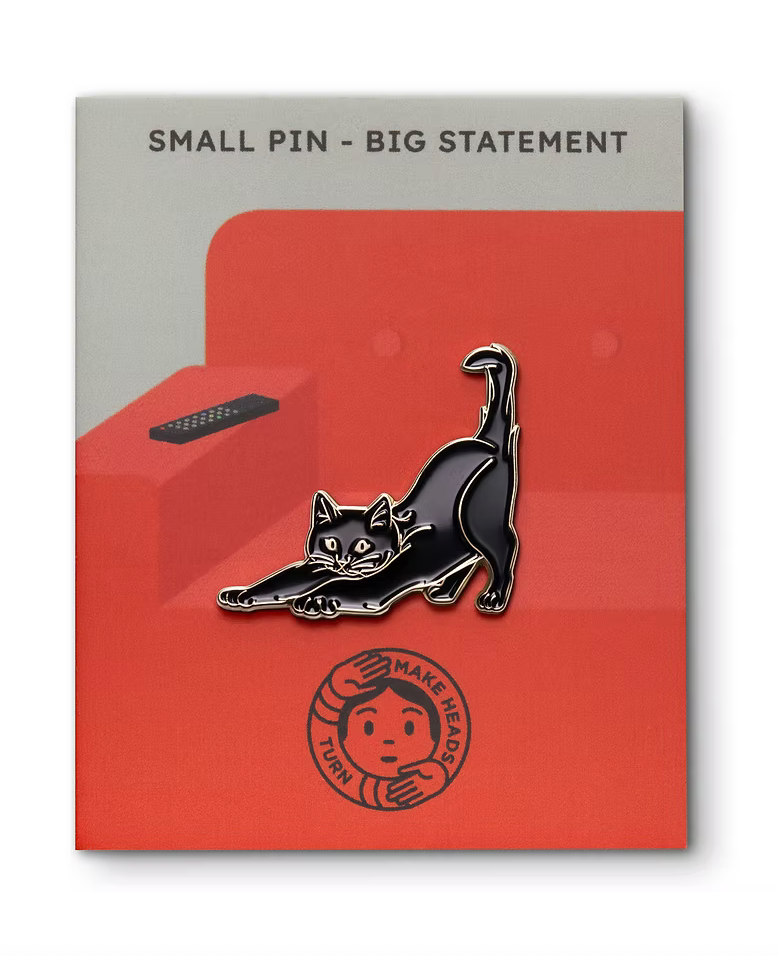 "STRETCHING CAT" ženkliukas