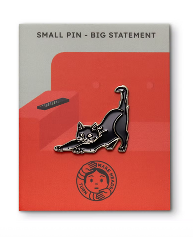 "STRETCHING CAT" ženkliukas