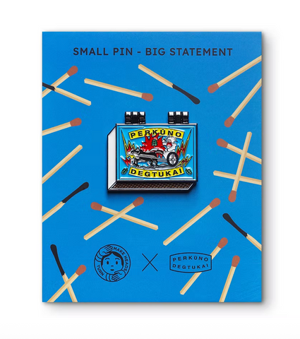 "PERKŪNO DEGTUKAI" ženkliukas