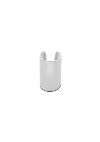 Tube 1.5 ear cuff silver