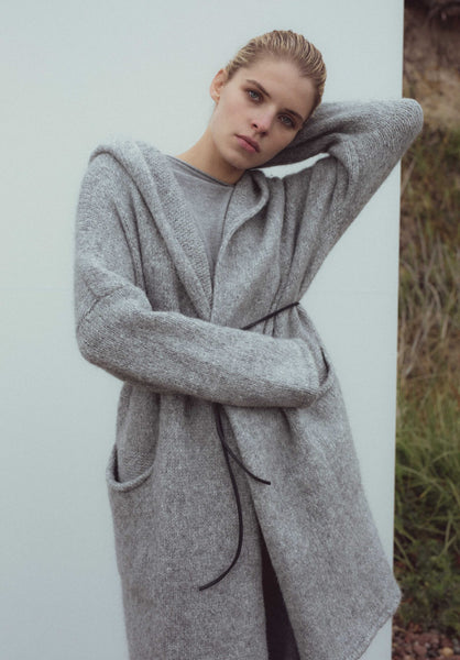 Uranus hooded kardiganas