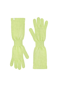 VIA 100% merino vilnos pirštinės limone