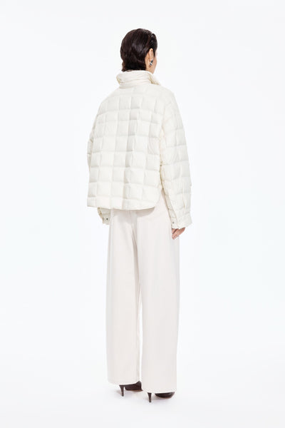 Oversized short goose down striukė